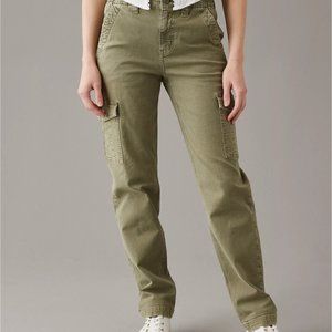 AE Stretch Cargo Straight Pant - Size 2 (Short)